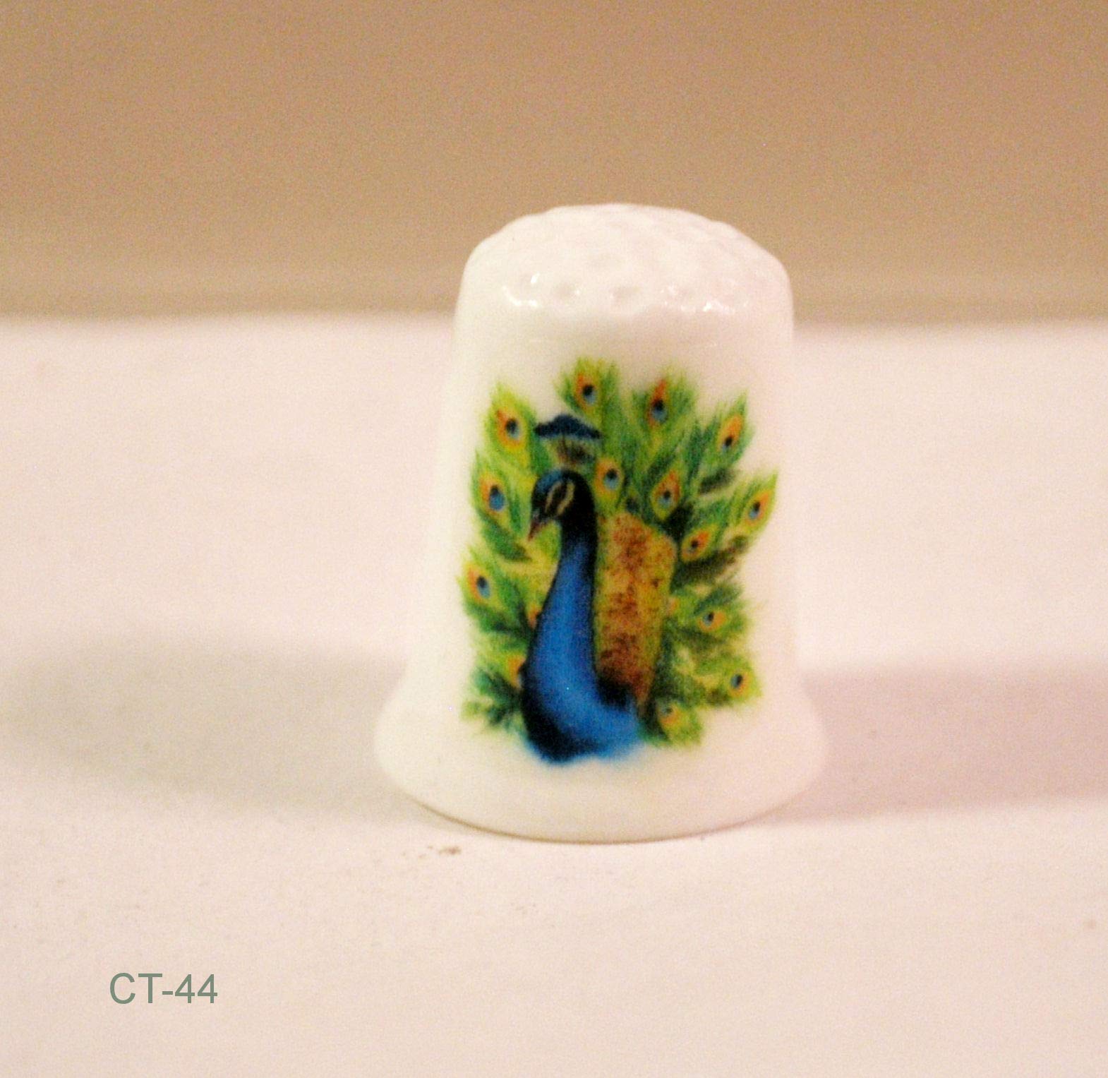Peacock Collectible Thimble