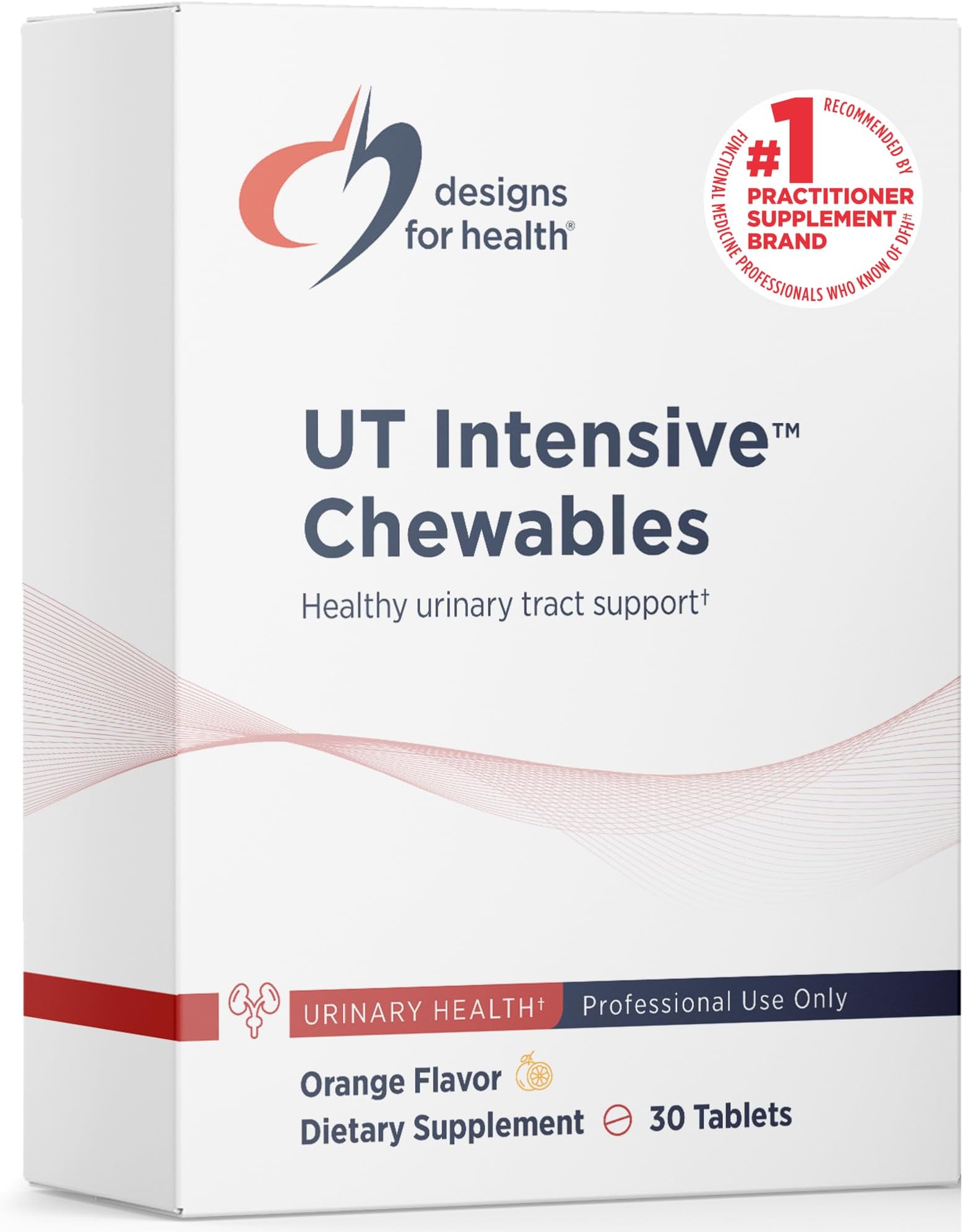 Designs for Health D-Mannose with Cranberry Chewables - UT Intensive Chews for Women + Men, Urinary Tract Support Supplement with Cranberry Extract - Natural Orange Flavor - Vegan (30 Tablets)