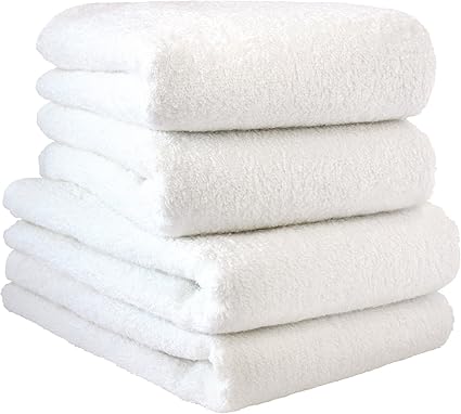 Amazon Hiorie ヒオリエ 日本製 ビッグフェイスタオル 約40 100cm ホテルスタイルタオル 4枚セット オフホワイト 選べる18色 瞬間吸水 ビッグ フェイスタオル フェイスタオル ホーム キッチン オンライン通販