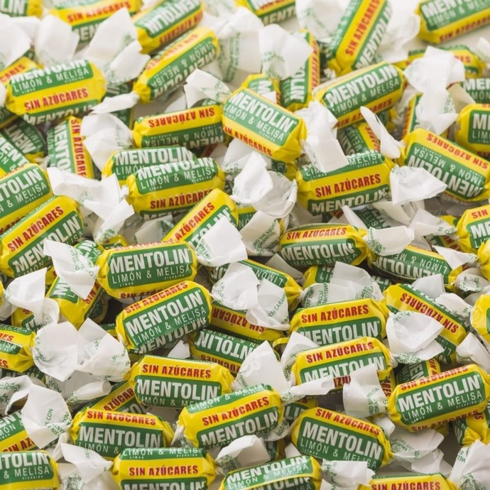 Mentolín Limón & Melisa Caramelo Balsámico sin Azúcar - 1000 gr