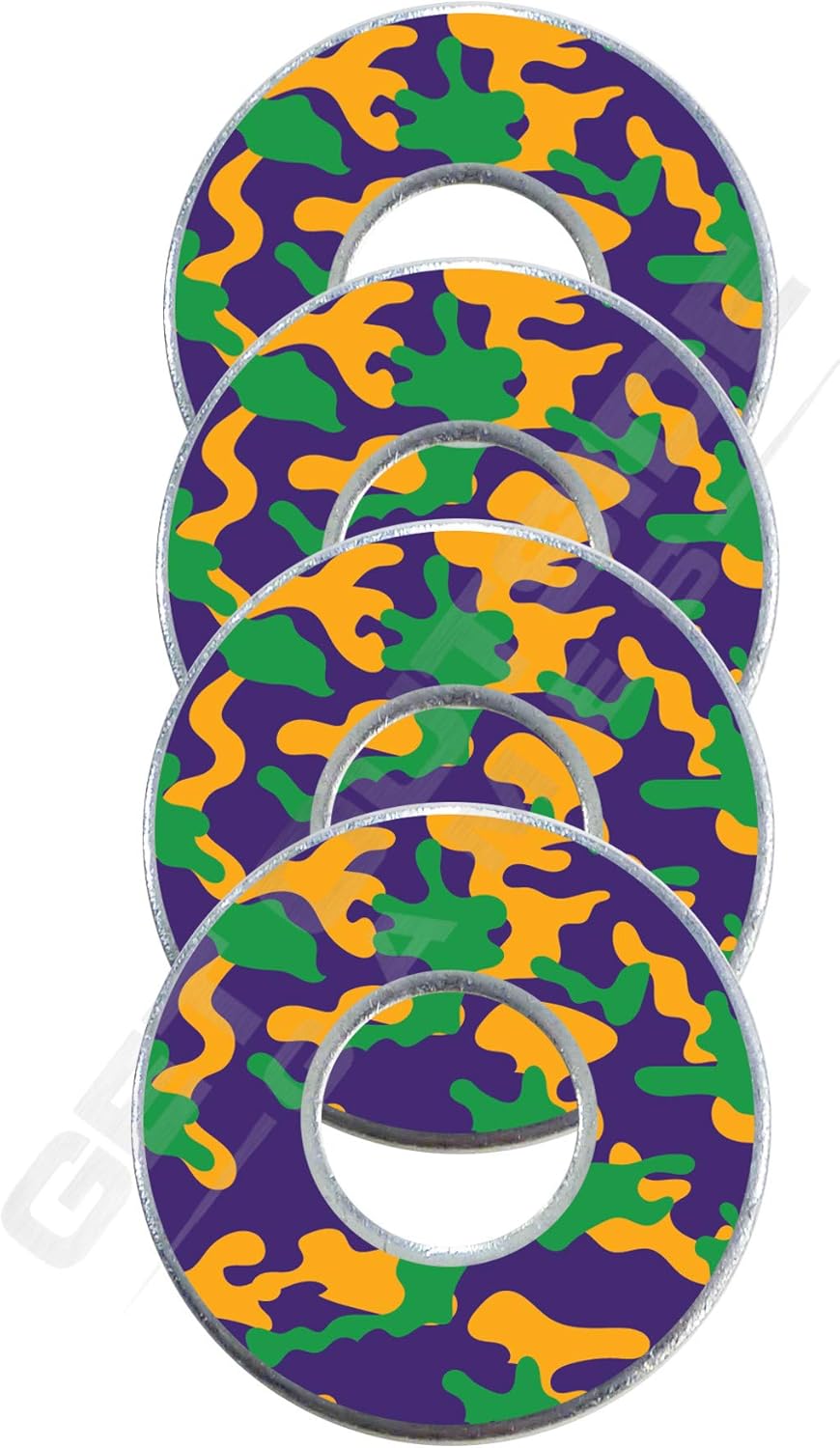 4 Camo VVashers - Washer Toss Washer Board Game Washers