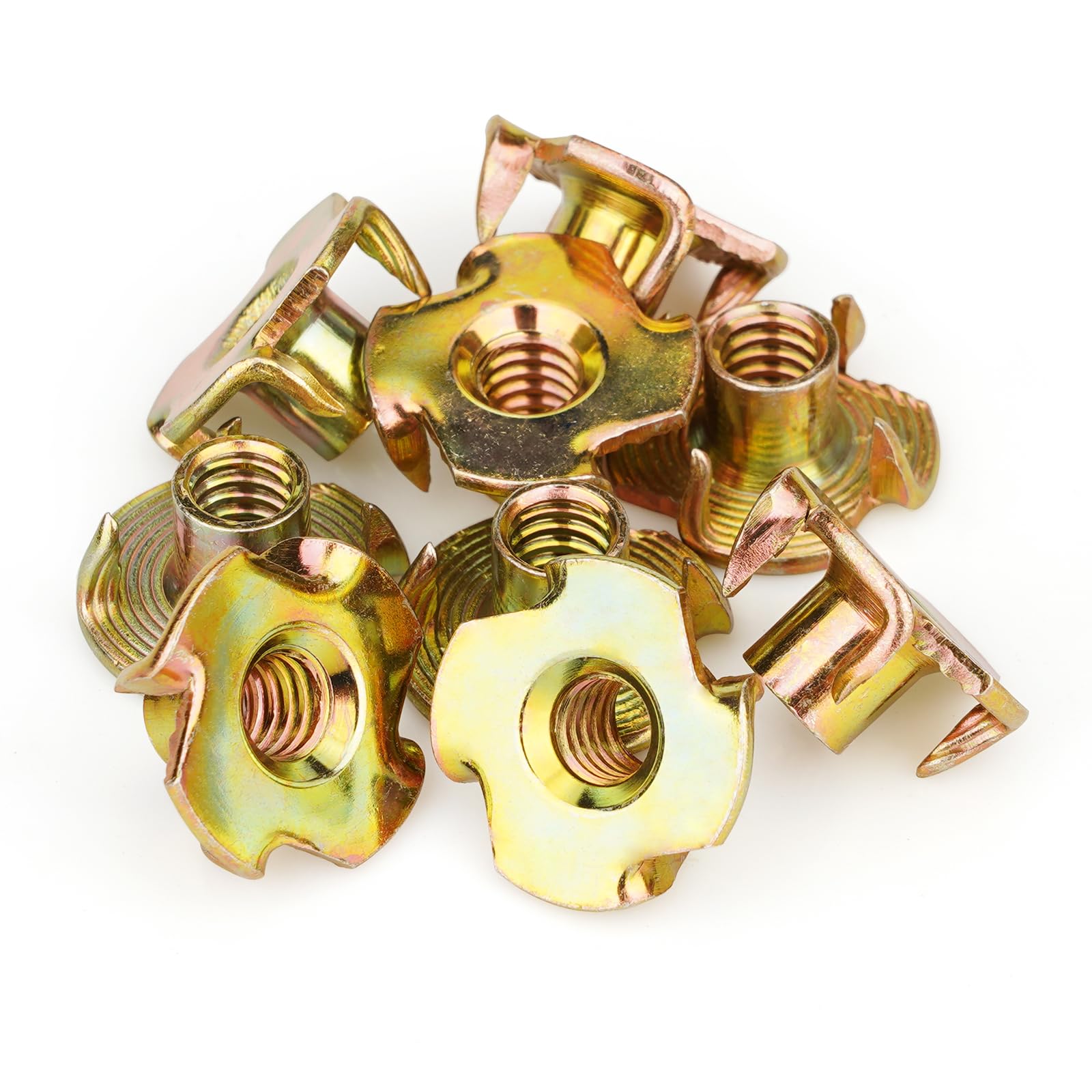 Zinc-Plated T-Nuts - 100 Pack -9