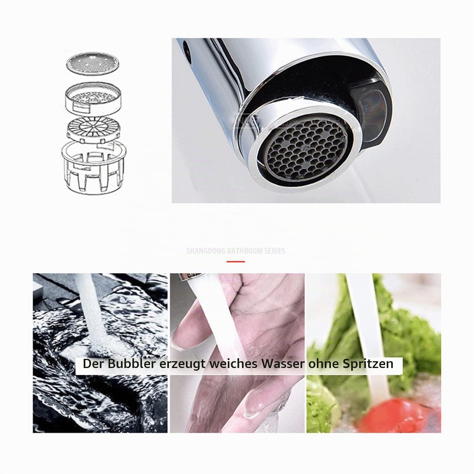 G1 / 2in Sensor Wasserhahn winde Automatischer Induktionssensor Wasserhahn Infrarot Einzelkalthahn mit Steuerkasten(Battery powered mid to high model)
