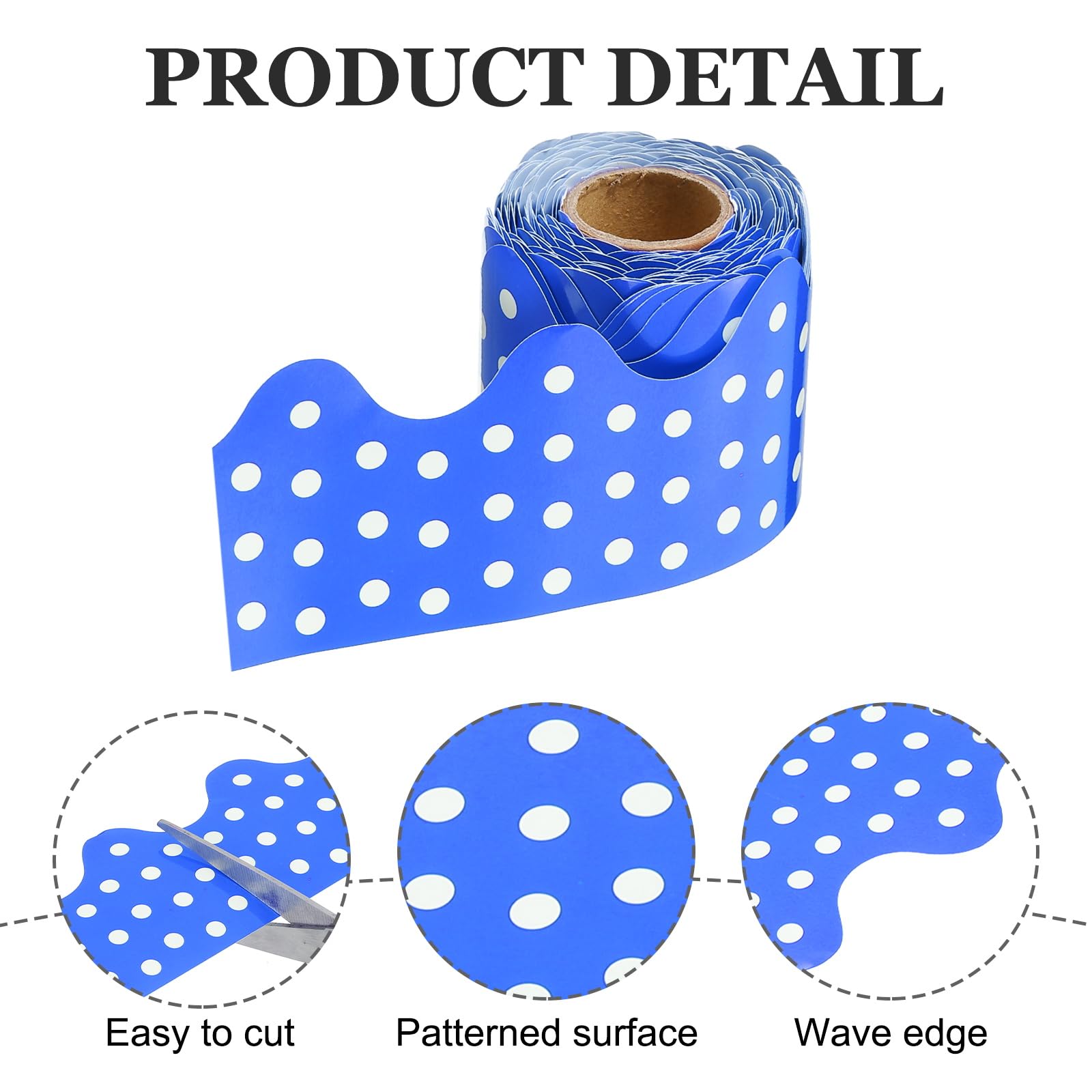 PATIKIL Dots Bulletin Board Border - Image 3