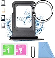 Vista 11 de ASDAWN Soporte de bandeja de repuesto para iPhone 13 Pro Max con ranura para tarjeta SIM, compatible con iPhone 13 Pro, ranura para bandeja