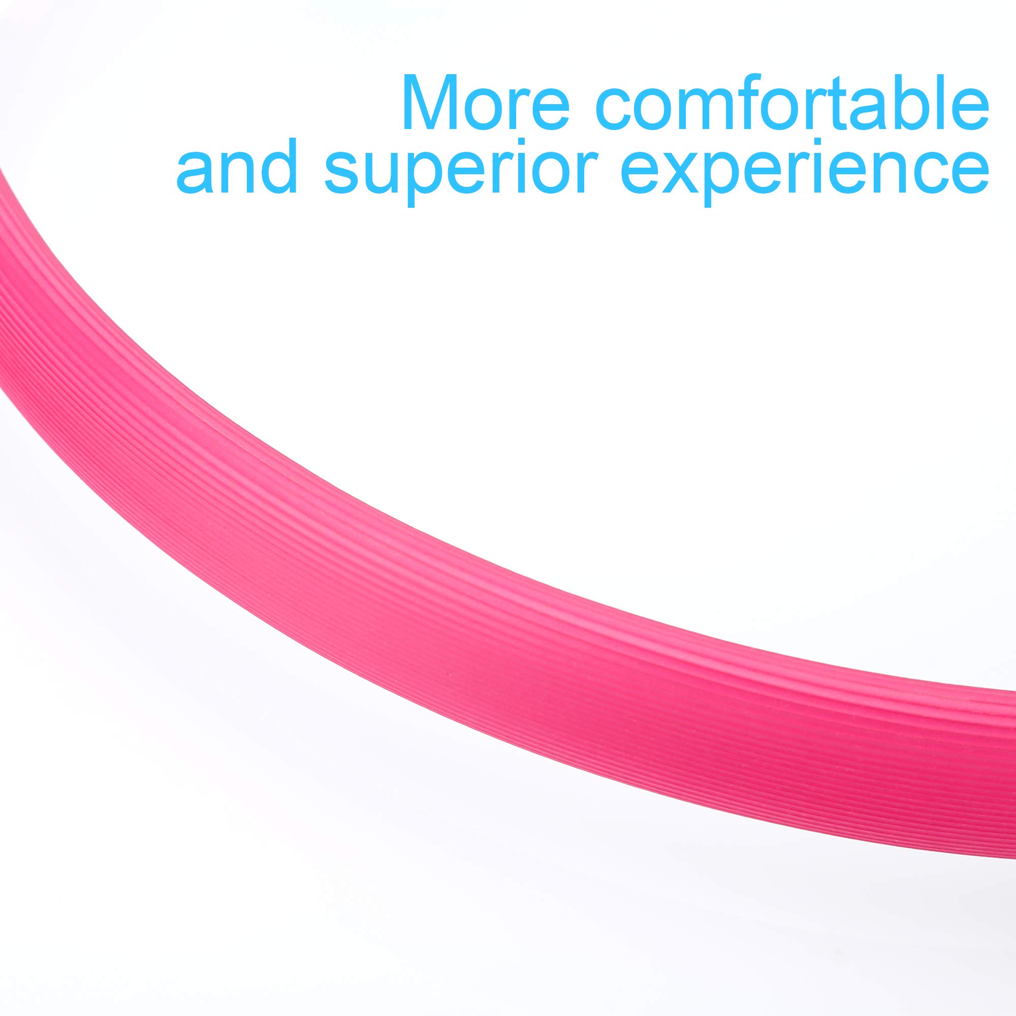 EmpireAthletics - Pilates-Ring mit Polstern und 35 cm Durchmesser für Pilates, Yoga, Ganzkörper-Training, Gymnastik UVM. - Core-Trainer Circle Kreis Magic-Circle in PINK