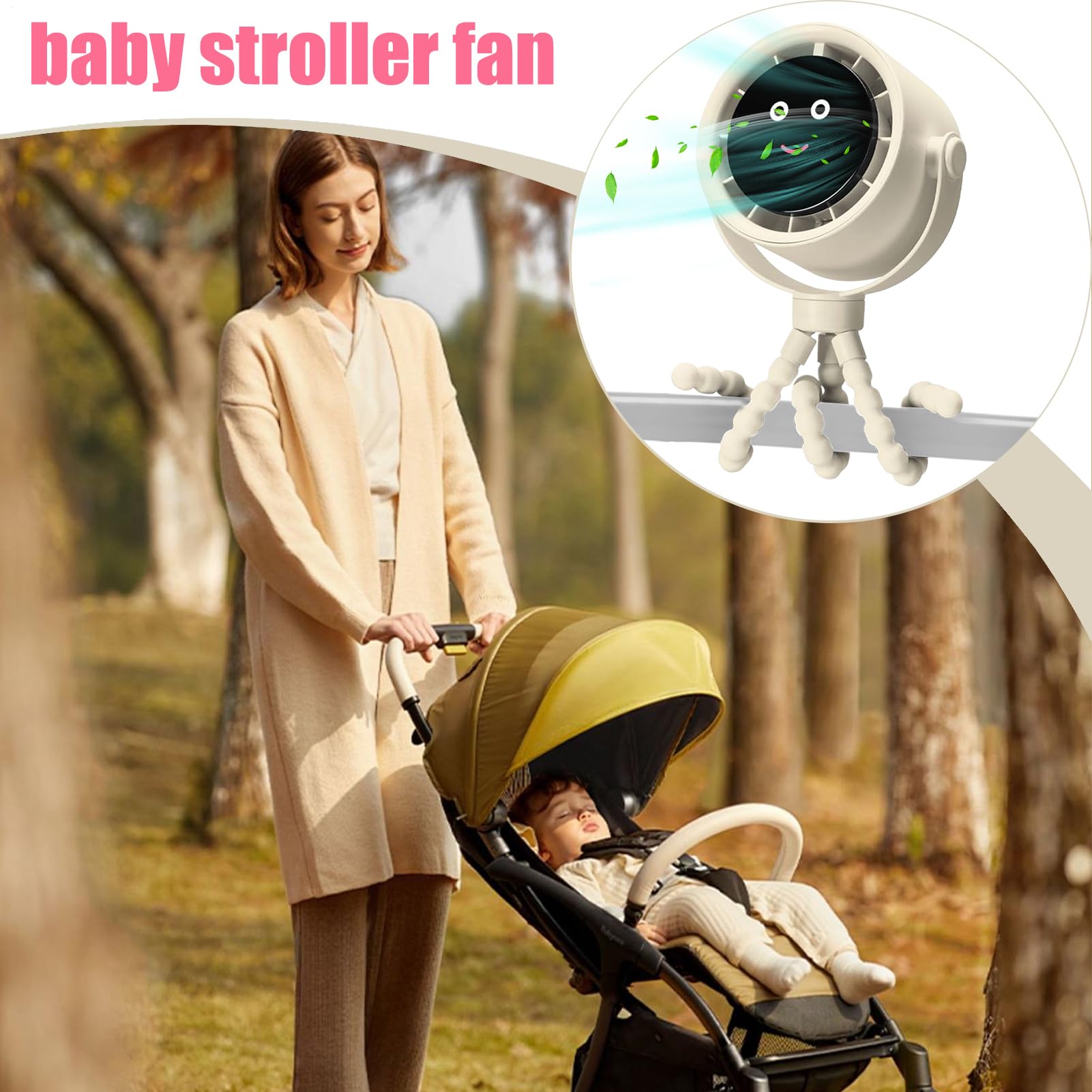 Ventilatore Da Passeggino Ventilatore Personale Portatile Con Clip Pratico