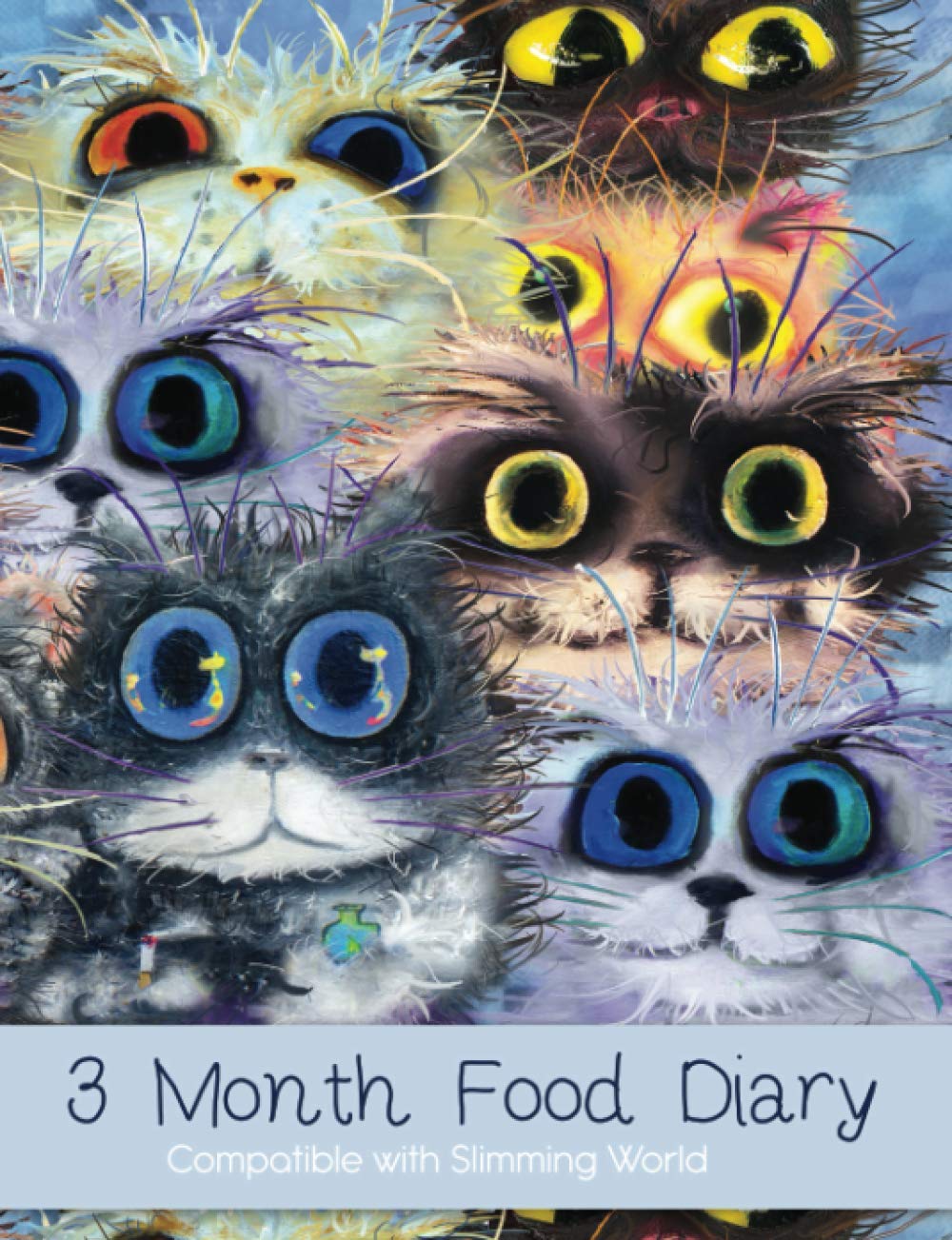 3 Month Food Diary Compatible With Slimming World: 3 Month Food Tracking, Featuring - Good Habit Tracker, Activity Tracker, Weight Graph, Food Values & More!