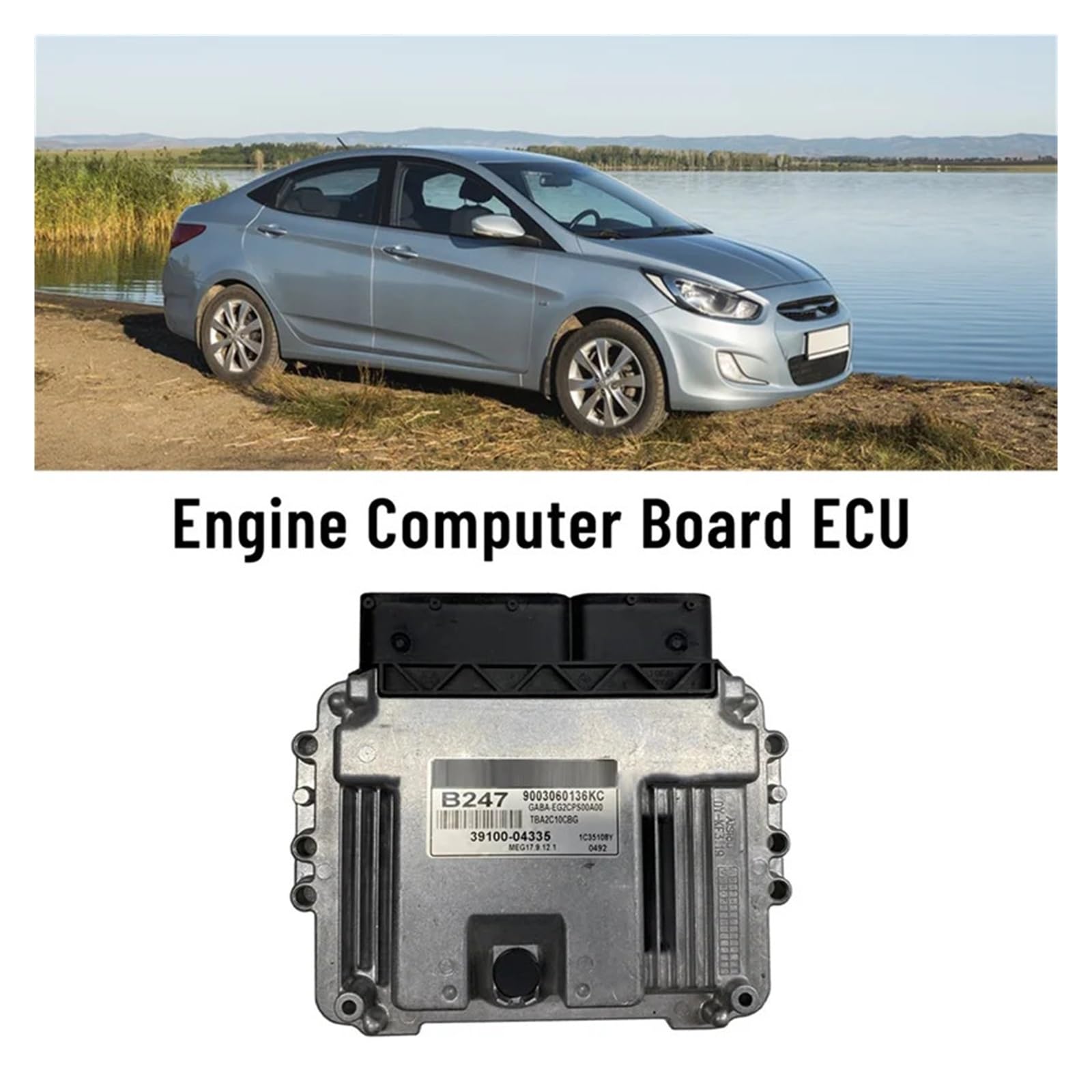 ラジオ・コンポ megane New Engine Computer Board ECU 39110-04020 MEG17.9.12.1 for