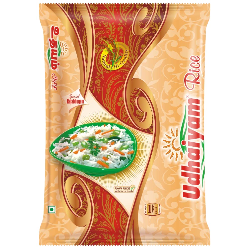 UDHAIYAM I Perfectly aged, Long Grained I Raw Rice (1 kg) (B0C6QTSNYX) Amazon Price History, Amazon Price Tracker