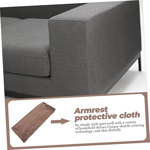 Miniatura 8 de NOLITOY 6 fundas elásticas antideslizantes para reposabrazos para sofá, sillas reclinables, fundas para reposabrazos de sofá, fundas para brazos de
