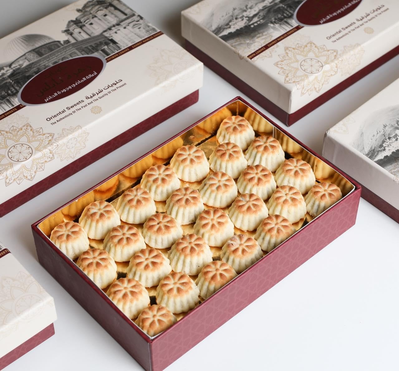 Maamoul Dates | Luxurious Arabian Maamoul Dates Zahret Nablus Sweets 420g