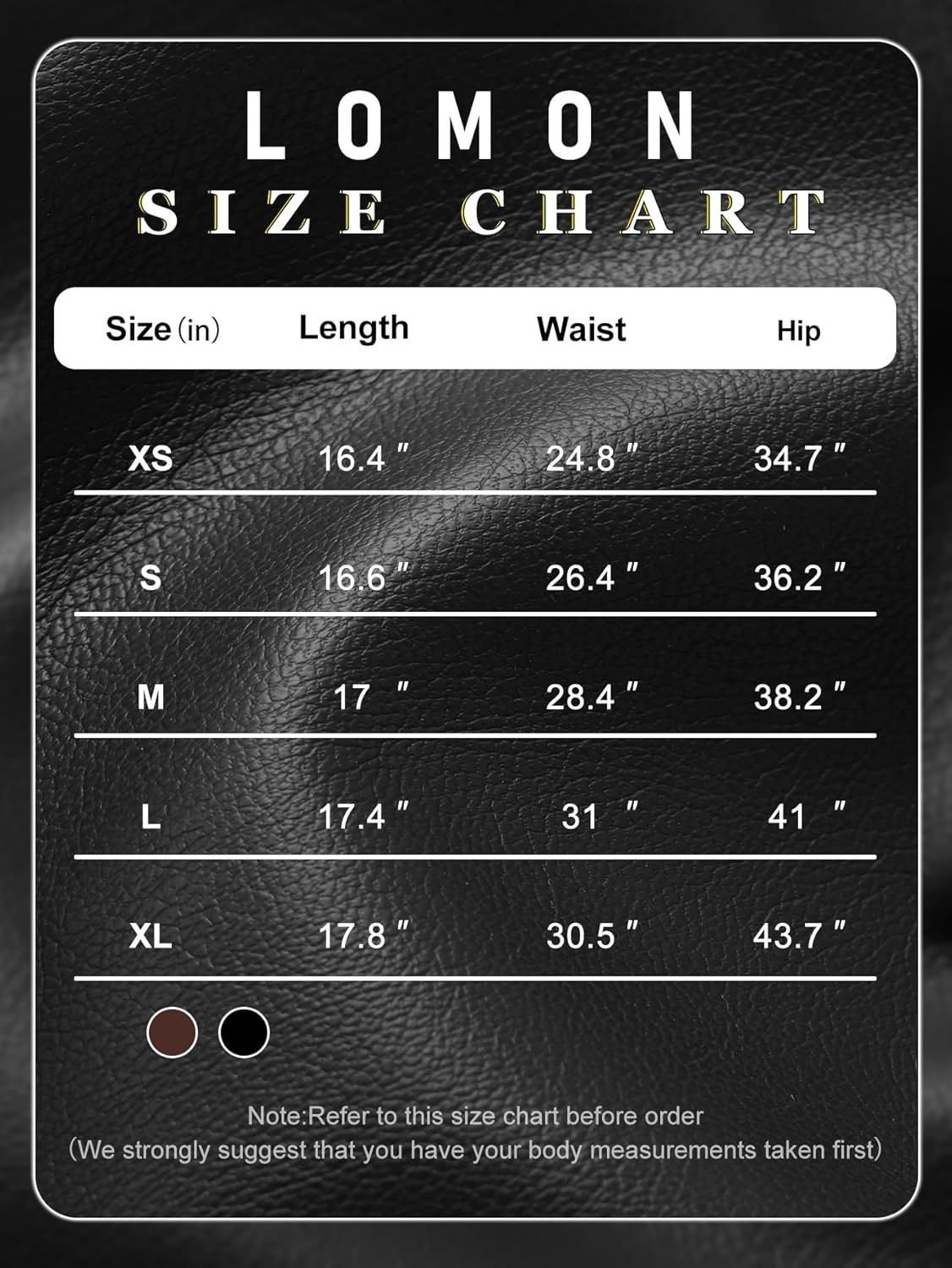 LOMON Women's PU Leather Mini Skirt High Waist Bodycon Pencil Skirt Stretch Faux Leather Built-in Shorts - Image 5