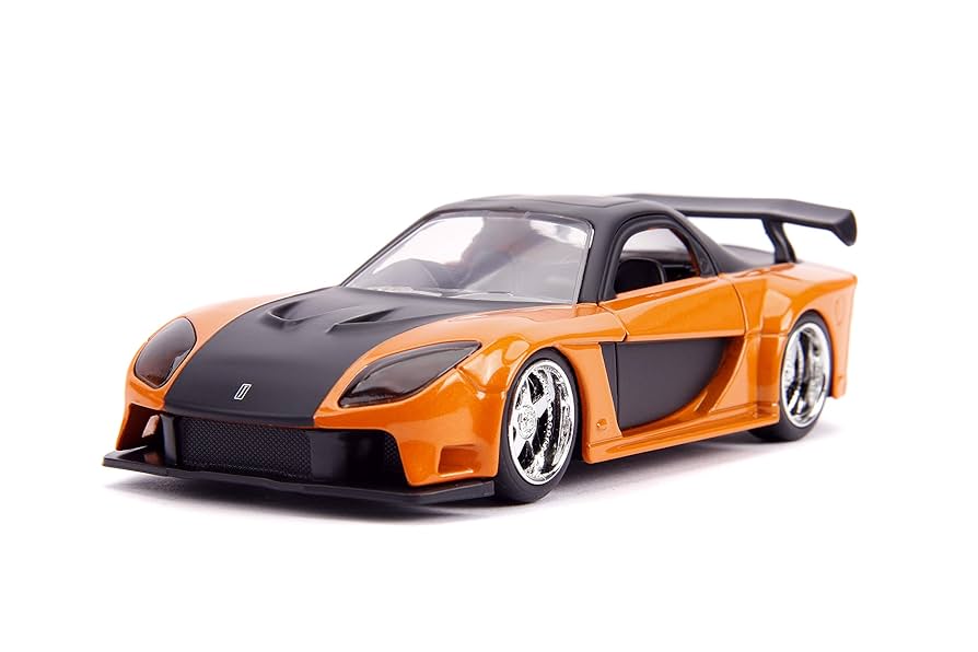 Amazon.com: Fast & Furious 1:32 Han's Mazda RX-7 & Toyota GR