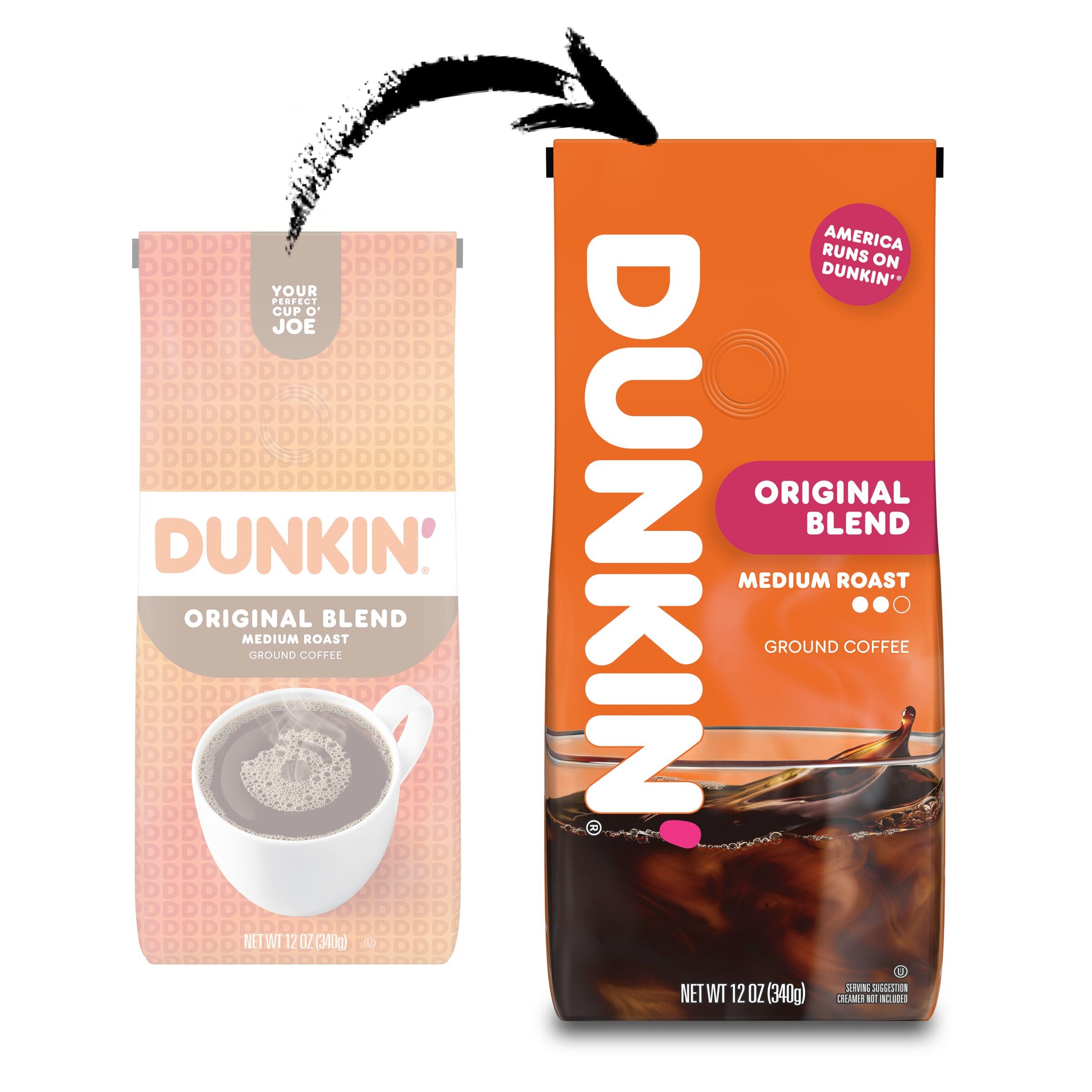 Dunkin Donuts Original Blend Medium Roast kawa mielona, 340 g
