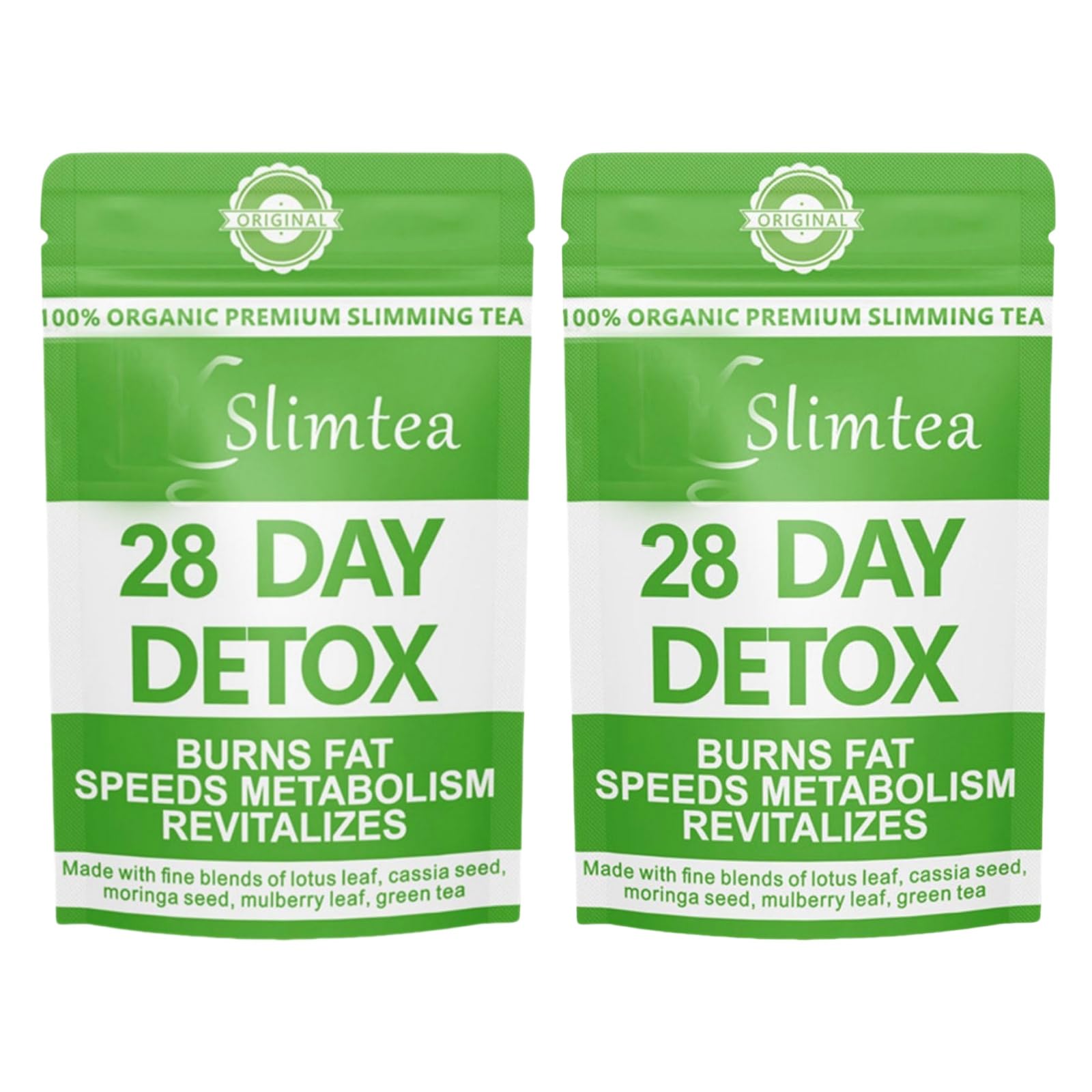 Aoseiens 28 Days Herbal Teas for Weight Loss, 28 Bags Natural Diet Slim Slimming Tea, Gentle Detoxification and Cleansing, Weight Loss Reduction Belly Fat