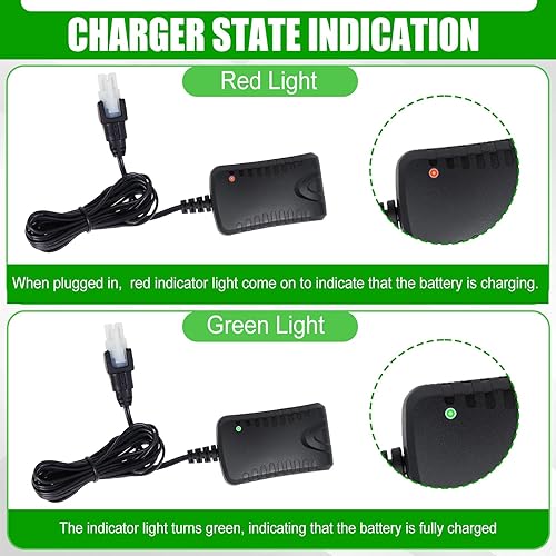 Miniatura 2 de Cargador de batería 136-9126 compatible con Toro Lawnboy cargador de batería 12V 104-7401 1141588 cortacésped