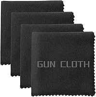 Vista 7 de Paquete de 6 paños de limpieza de pistola de microfibra, trapos de limpieza de pistola de 12 x 12 pulgadas, trapos de limpieza reutilizables