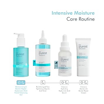 The Purest Solutions Hydrating Gentle Facial Cleanser (0.5% Hyaluronic Acid & 0.5% Sodium PCA Ceramide) - Exfoliating Salicylic Acid Cleanser for All Skin Types - Vegan | Cruelty Free (6.76 fl. oz)