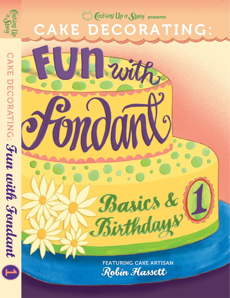 Fondant para decoración de tartas de cumpleaños familiares y postres creativos infantiles