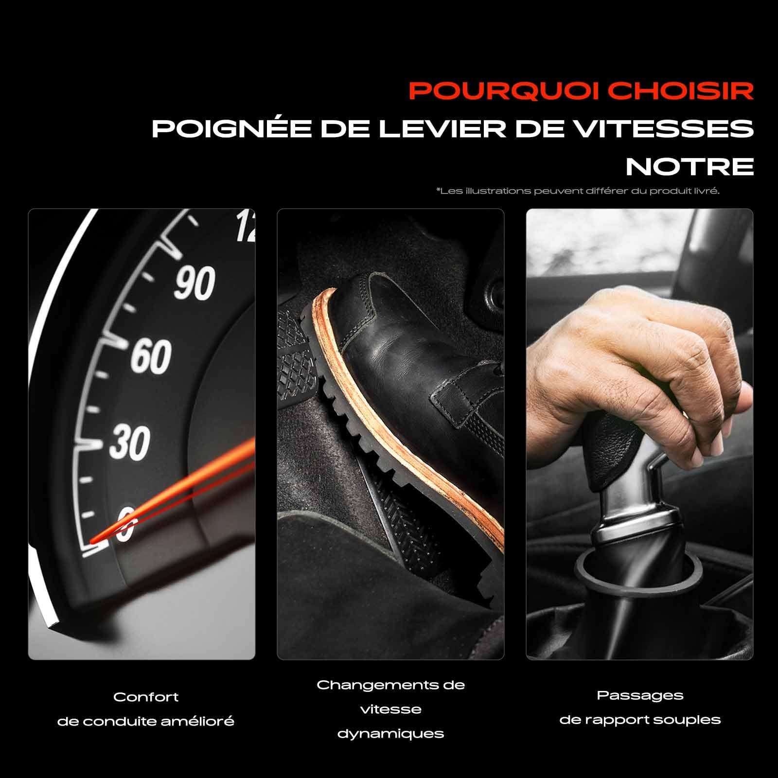 Frankberg kit de levier de vitesse Compatible avec Golf IV Cabriolet 1E7 Golf III 1H1 Polo Variant 6V5 Polo Classic 6V2 V.e.n.t.o 1H2 Remplacer# 1H0711173