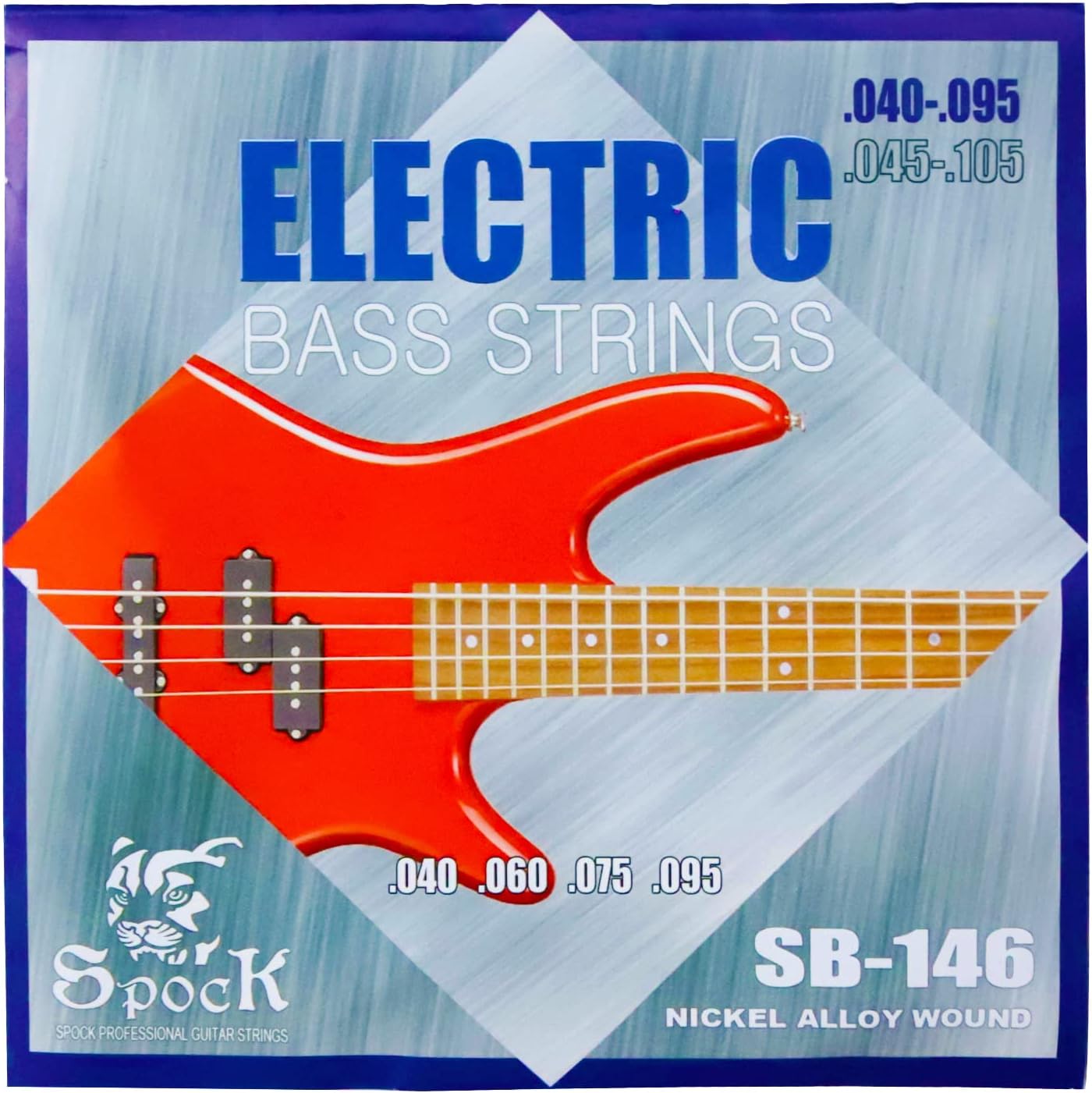 Bass Guitar Strings, Nickelplated alloy wound steel wire