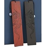 Dragon Bookmark Gift, Bookmarks for Men Boy, Cool Bookmarks, Book Marks for Adults Kids Fantasy Gifts for Men (Dragon)