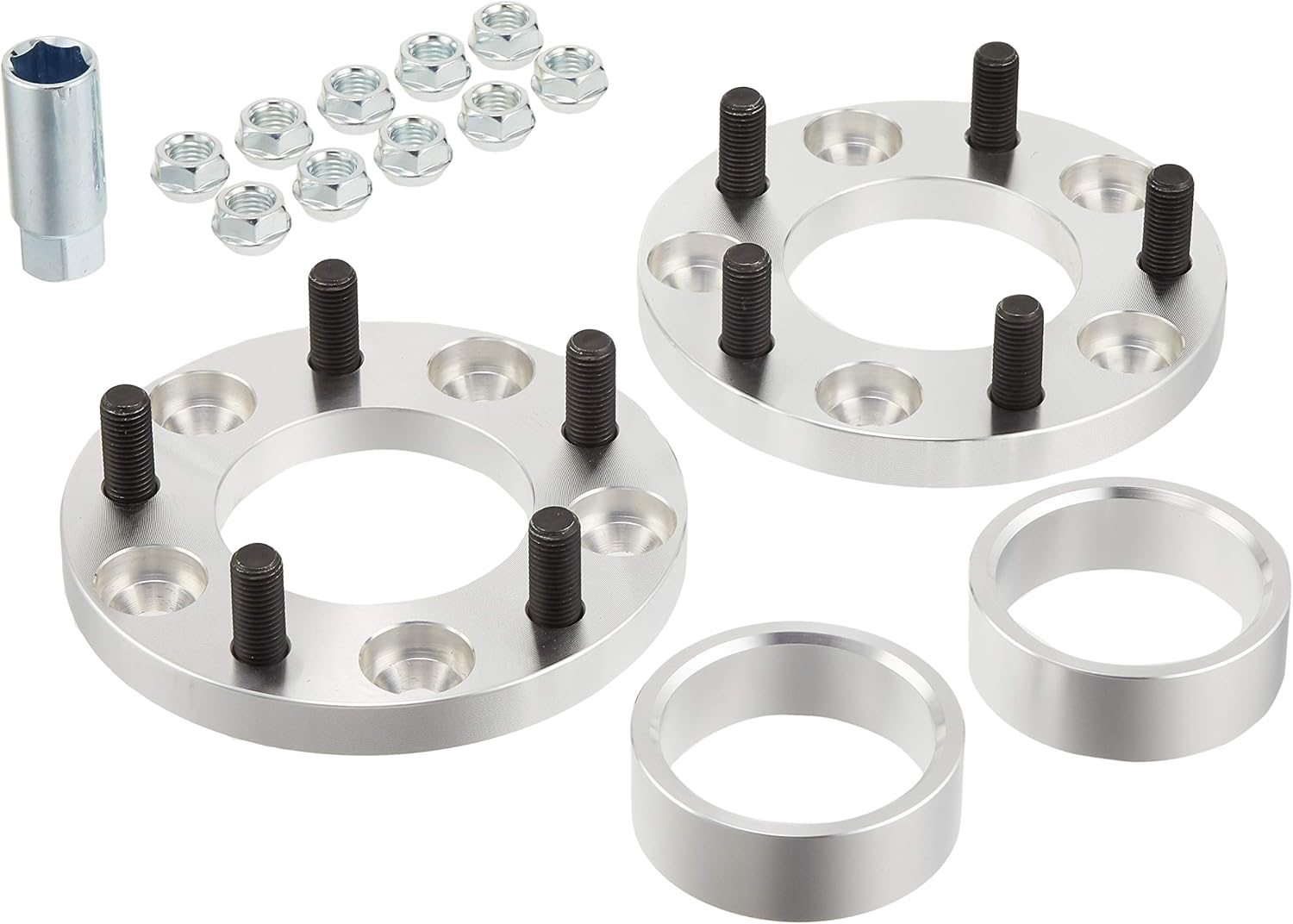 大注目】 15mm厚 5穴用プリウス PCD114.3 ピッチ1.5 ハブ60Φ トヨタ