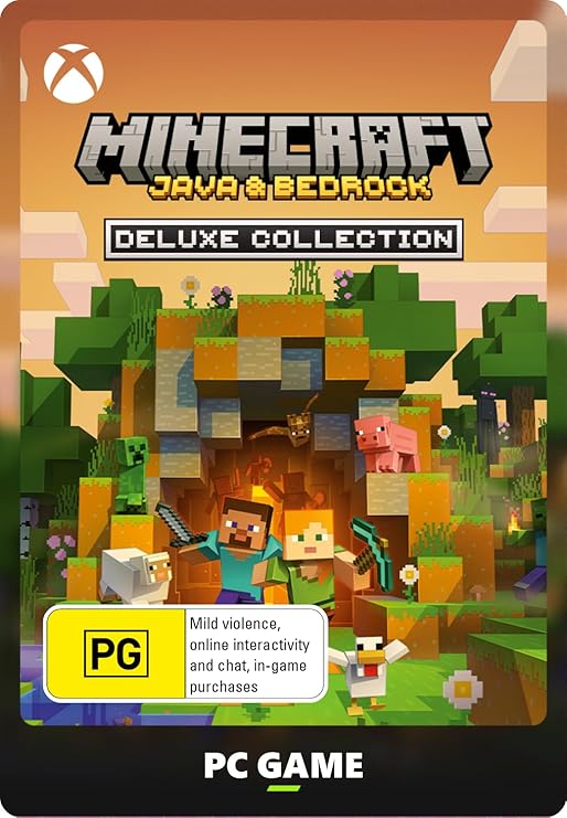Minecraft: Java & Bedrock Deluxe Collection - PC [Online Game Code ...