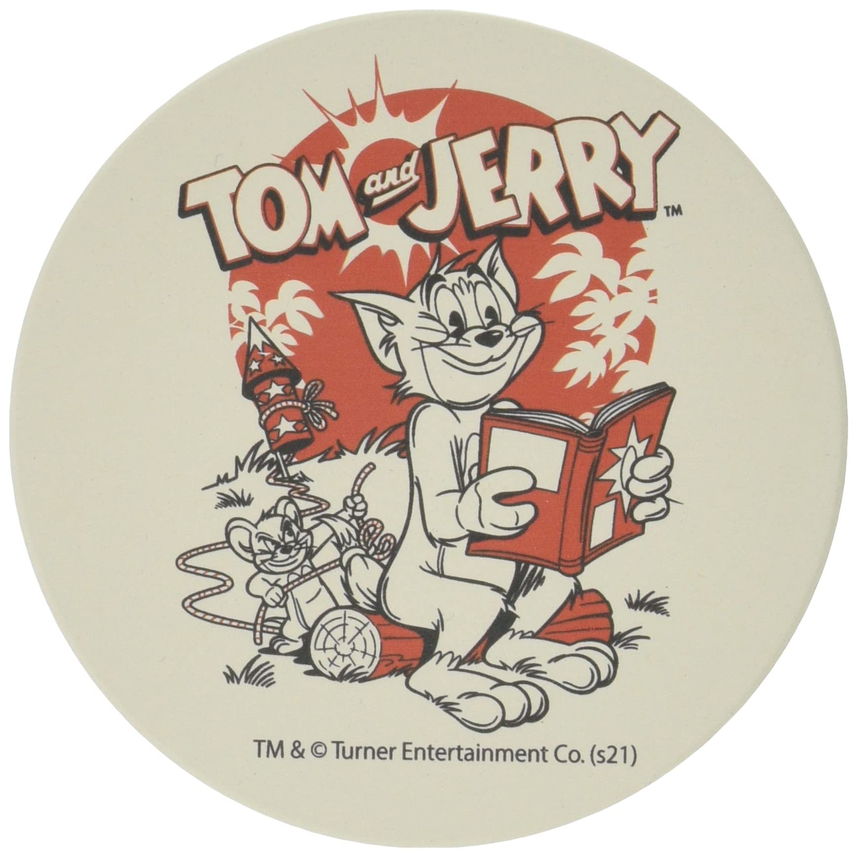 San ArtTom and Jerry Absorbent Coaste (Book)