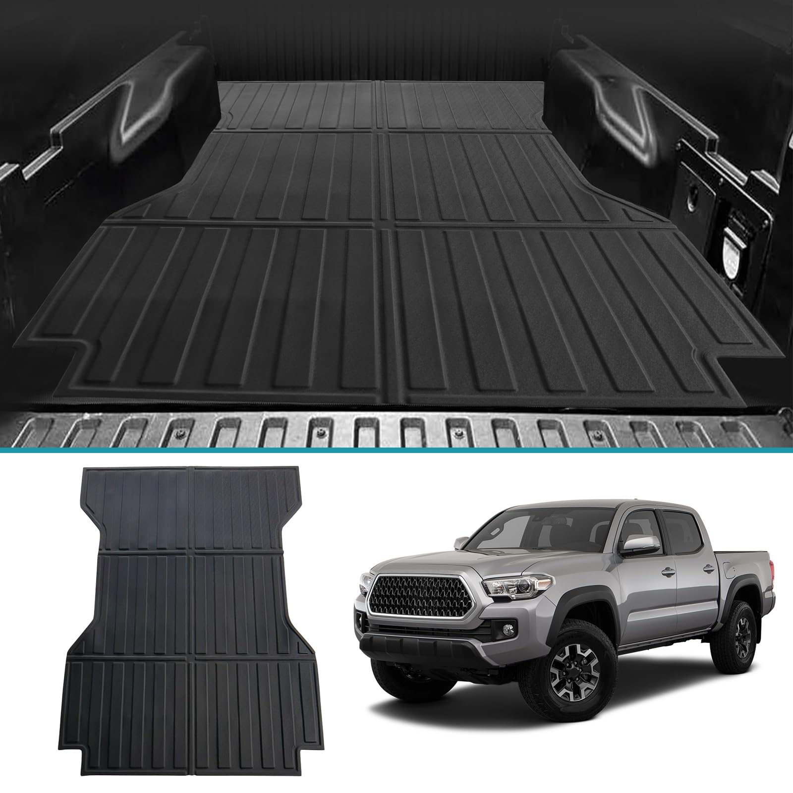 Black Armor Bed Mat