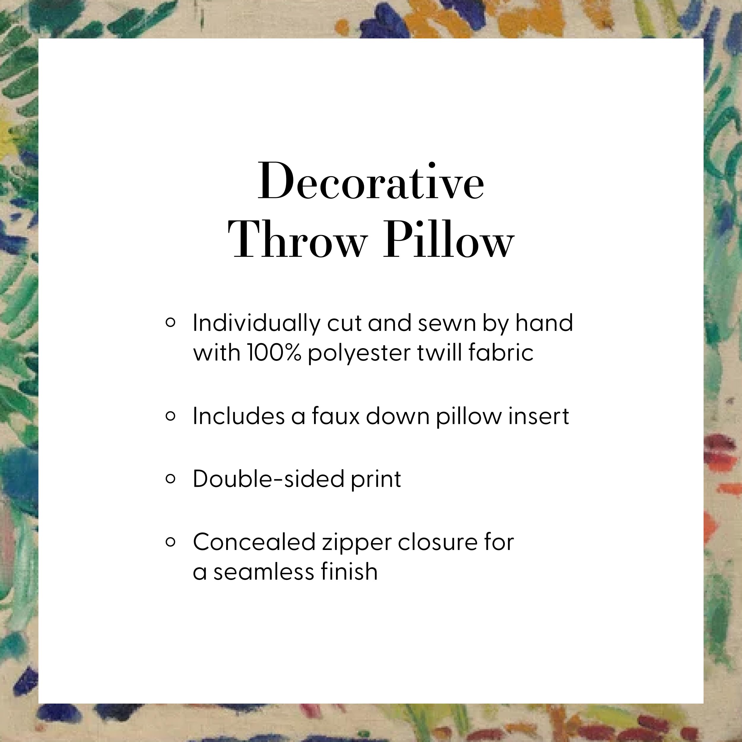 Amazon.com: Society6 Throw Pillow with Insert, Designed by Burcu