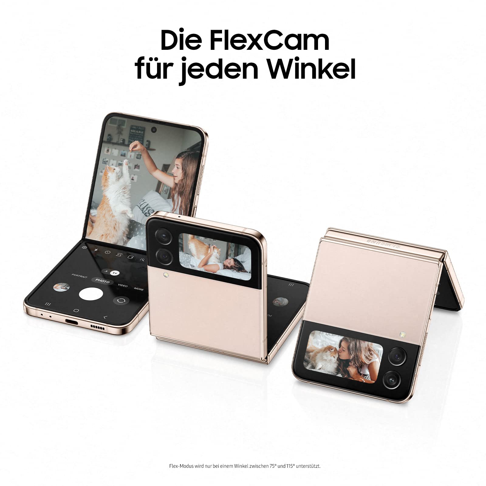 Samsung Galaxy Z Flip4 5G Smartphone without Contract Android Flip