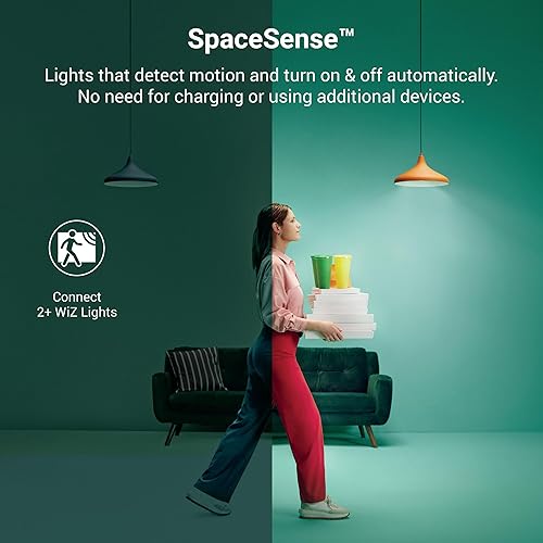 Miniatura 6 de HALO Downlight LED Empotrado Sin Caja Inteligente Wi-Fi Delgado de 4" Alimentado por WiZ Pro, Regulable de Color Completo con Integración de Hogar