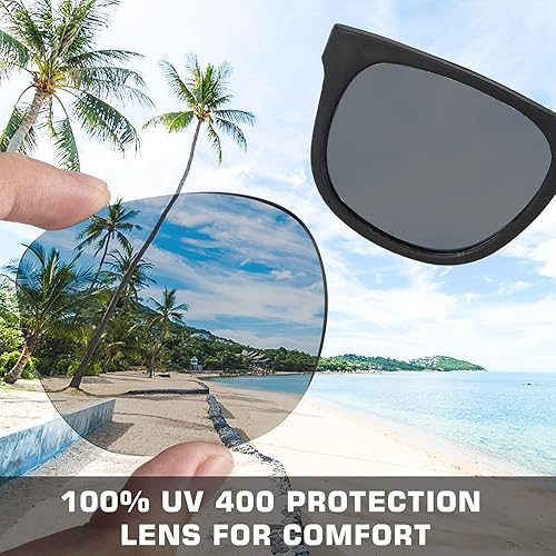 Miniatura 6 de Paquete de 48 lentes de sol de neón de 16 colores, estilo retro de los años 80, regalos de fiesta a granel para carnaval, juguetes de piscina de