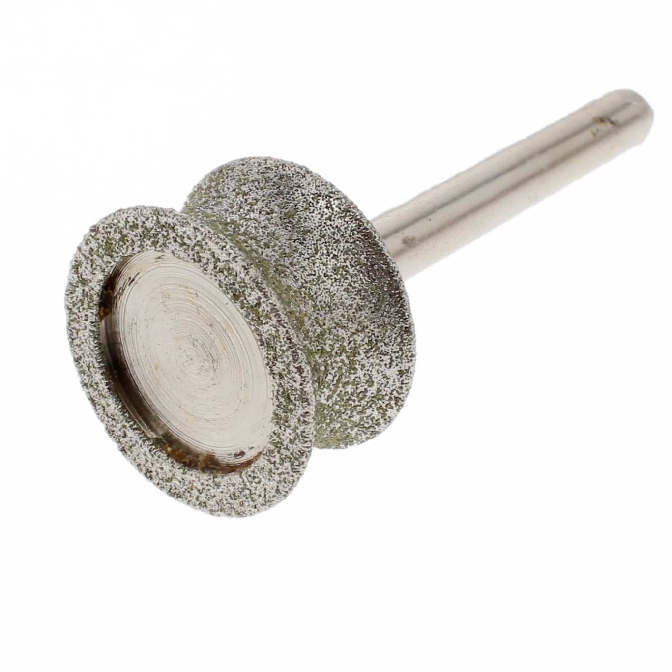 ILOVETOOL Diamond Mounted Point 25mm CONCAVE Cylinder Head Jade Carving Tools