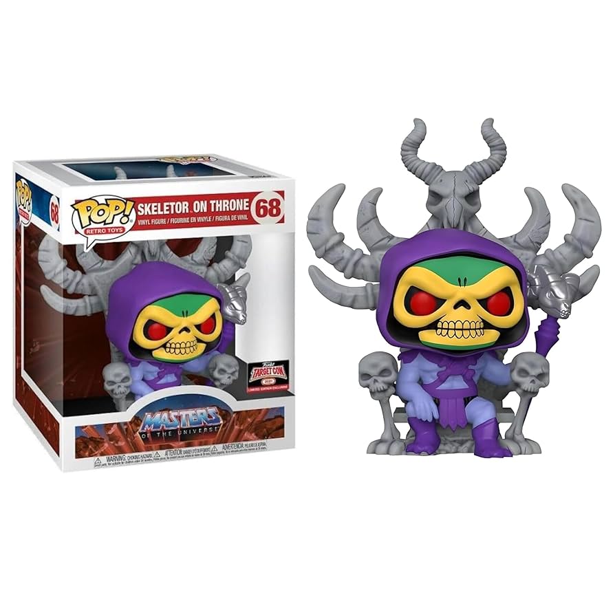Amazon.com: Masters Of The Universe Funko POP | Skeletor on