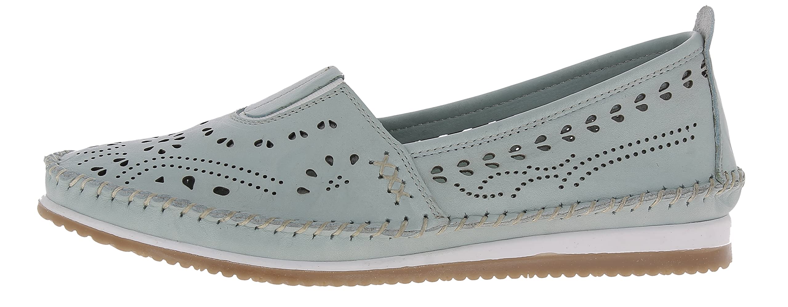 Andrea Conti Ladies Slippers, Mint, 41 EU, Mint, 8.5 UK