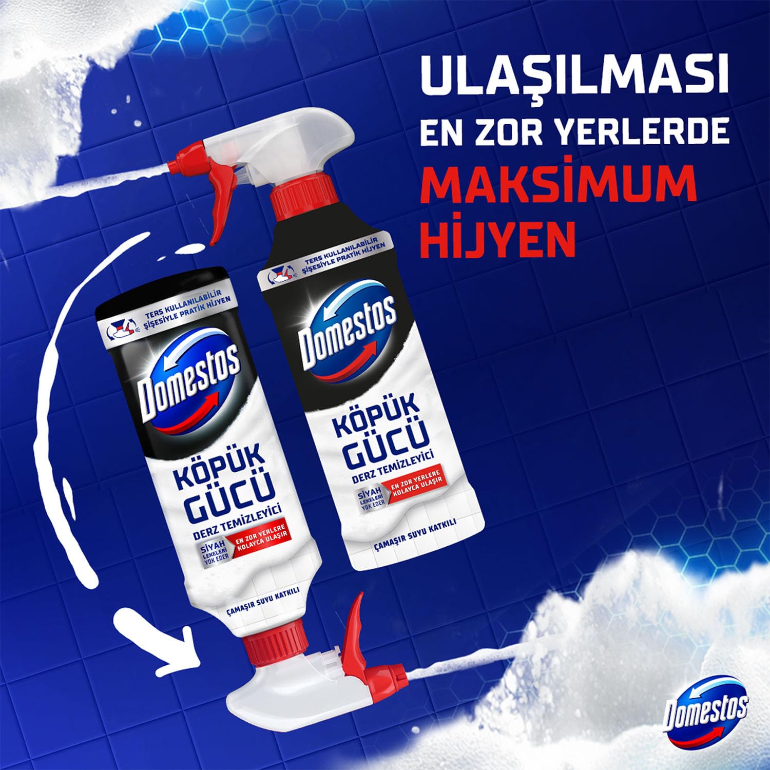 Domestos Köpük Gücü Derz Temizleyici 450 ml