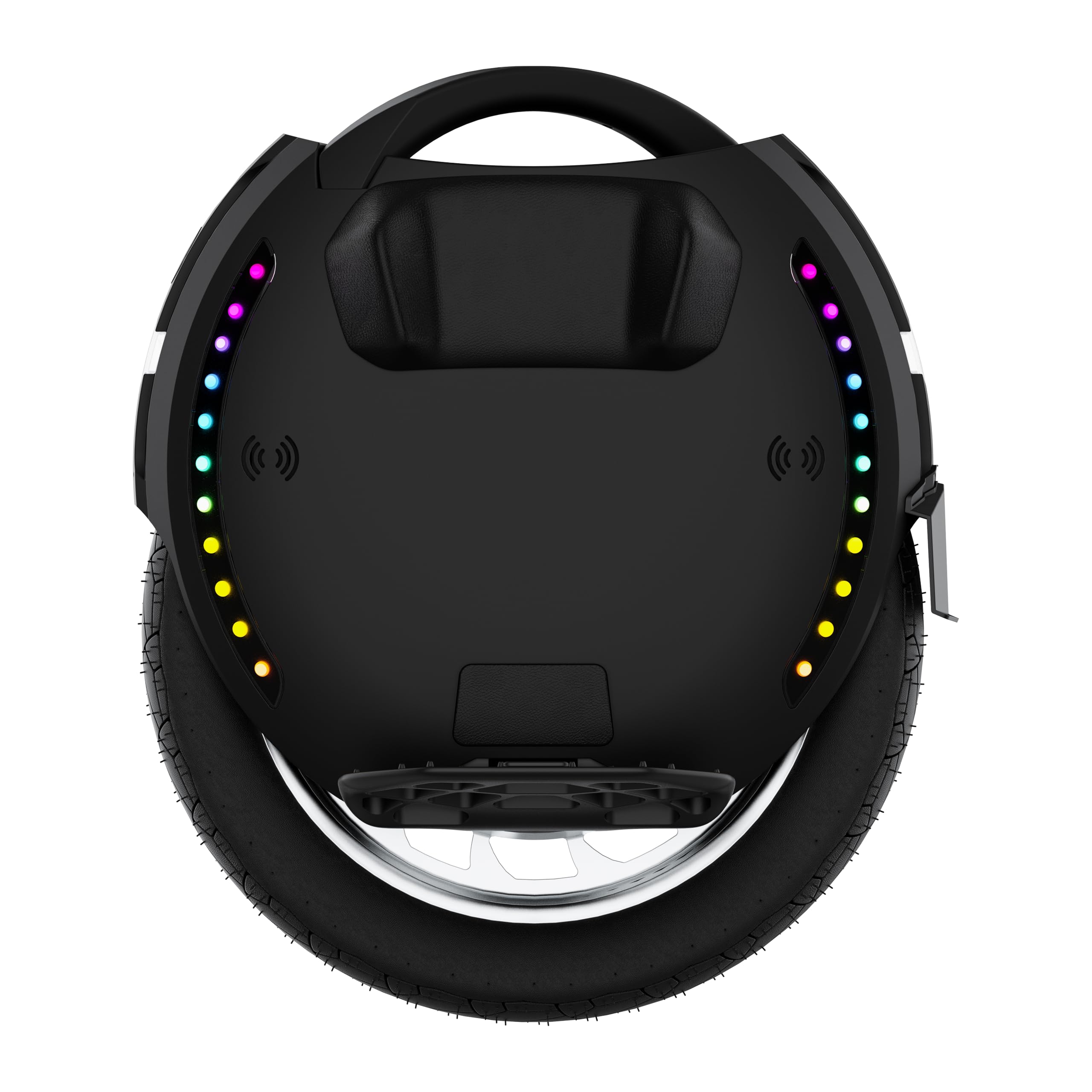 KINGSONG Ciclomotore elettrico KS-18L, adulto, nero, motore 2200W, autonomia fino a 80km, 25km/h limitati, pneumatico gonfiabile da 18", altoparlante e Bluetooth