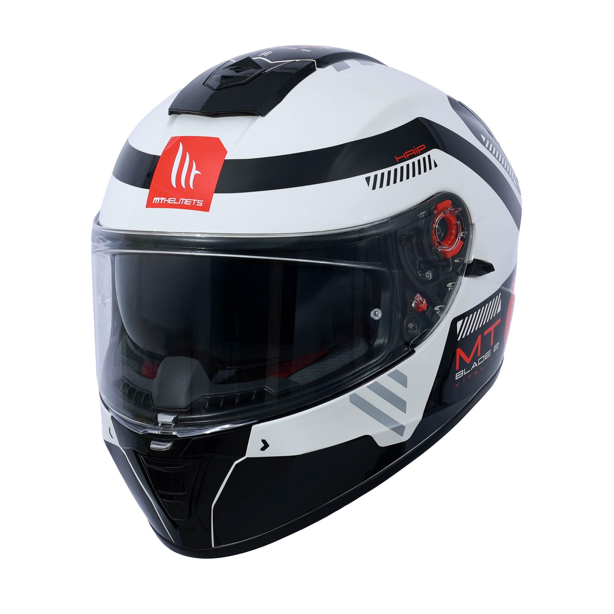 MT Helmets Blade 2 SV Vitality Full Face Dual Visor Bike Helmet | Sharp 4 Star Rated | ECE Certified | Glasses Ready