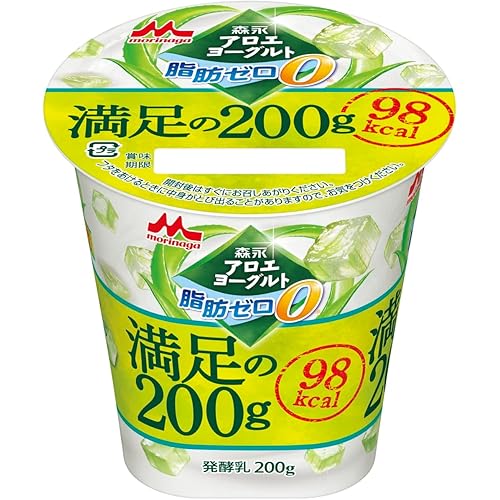 森永乳業 森永アロエヨーグルト 脂肪ゼロ 満足の200g