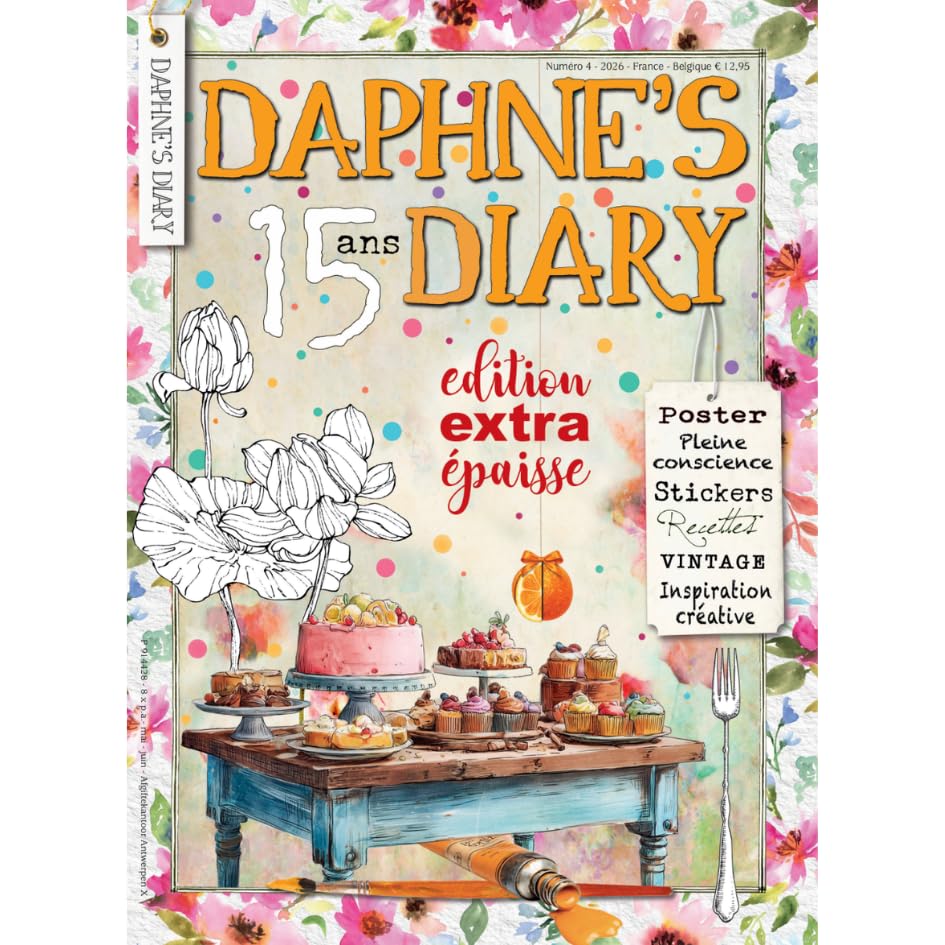 Daphne's Diary Magazine #4 2026 (Français) | Magazine créatif | 128 pages