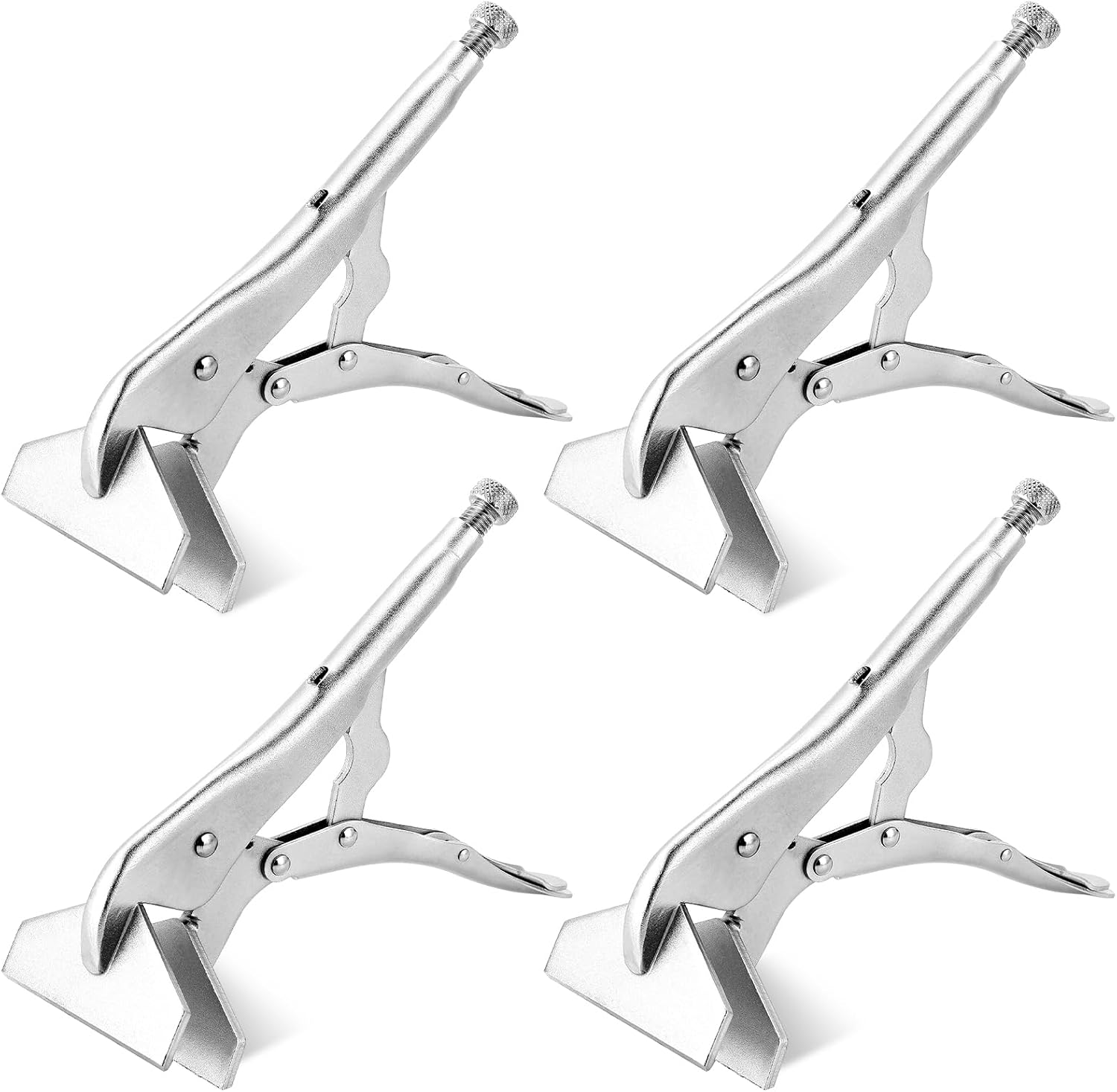 10 Inch Locking Sheet Metal Clamp (1 Pack) | Adjustable Welding Pliers Tool, Heavy Duty Duck Bill Pliers Panel Clamp for Metalworking, Woodworking, Welding and Clamping