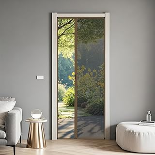 12 Backyard Door Ideas for Better Flow and Outdoor Access 81 No-Drill Retractable Screen Door with Aluminum Frame,Customizable Size S...
