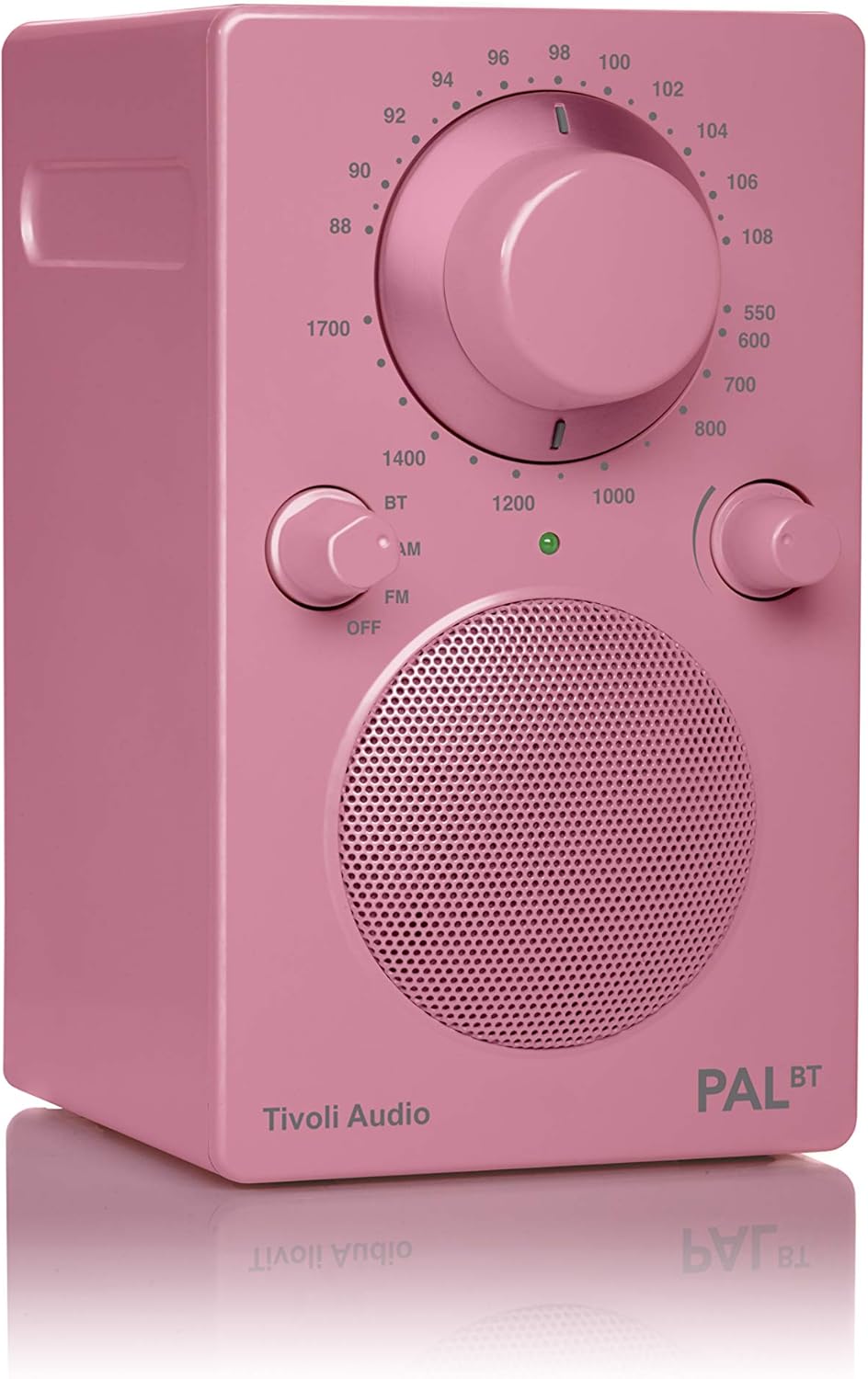 Tivoli Audio PAL BT Portable Bluetooth AM/FM Radio (Pink)