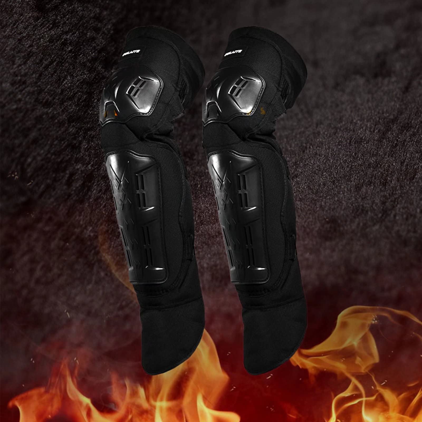 HRP Sports Motocross Knee Shin Guards Adult Size (over 5'5