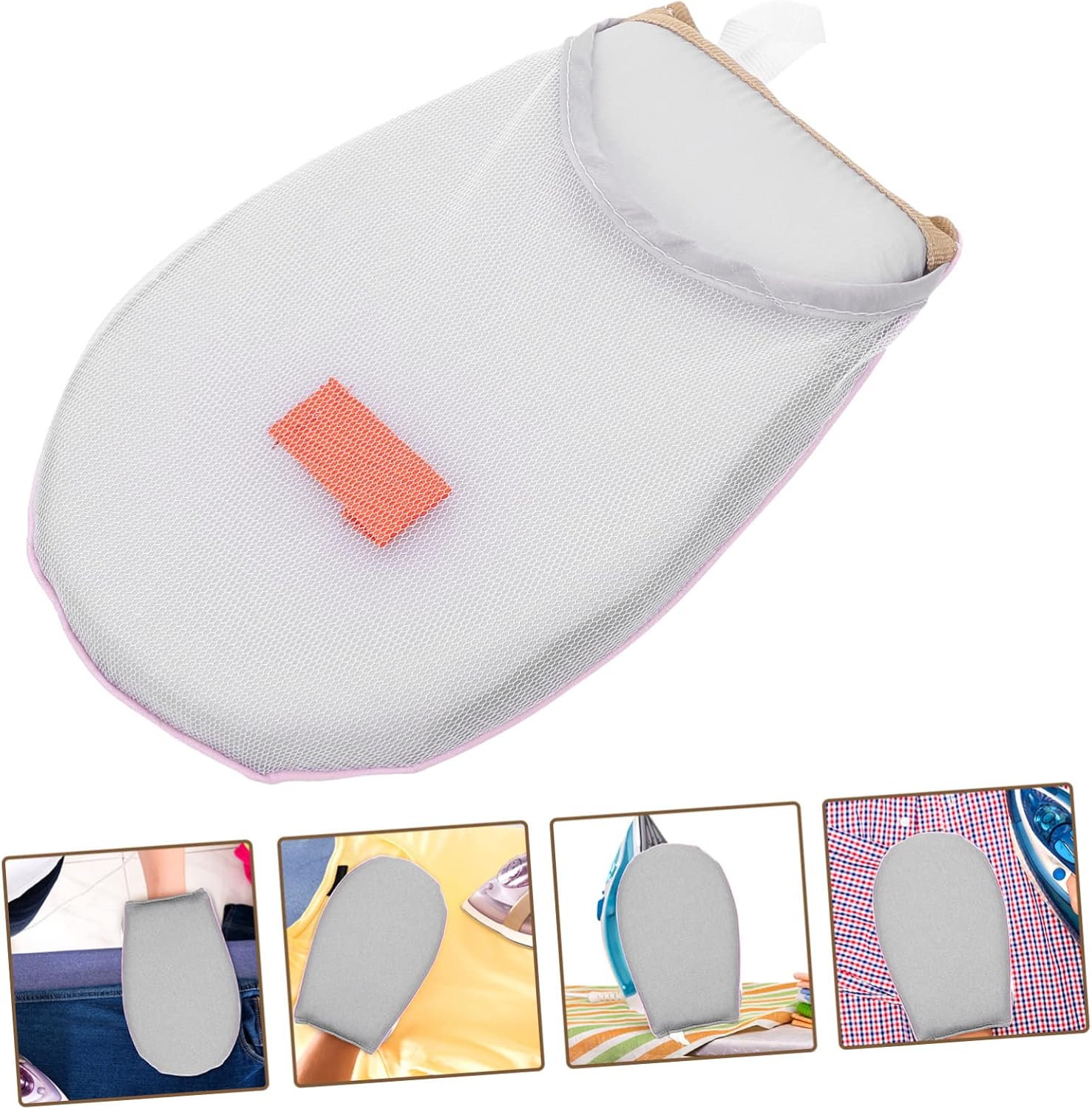 Handheld Ironing Mitt for Garment Steamer, Portable Household Accessory