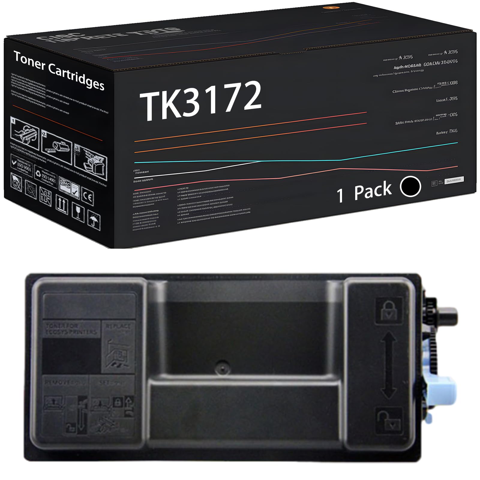 Canon Pgi580-Cli581 Cartuchos rellenos de tinta alimentaria color a elegir