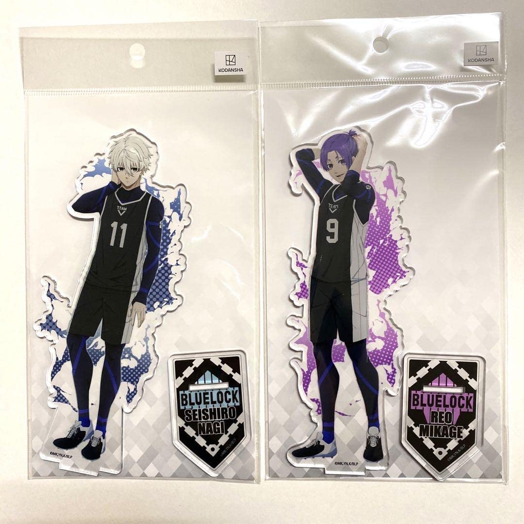 Amazon.co.jp: ブルーロック アクスタ 凪誠士郎 御影玲王 相棒 2点  